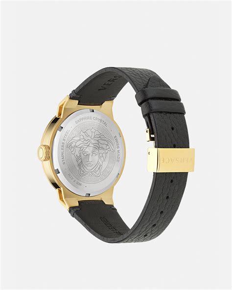 orologio versace uomo medusa e brillanti|Orologio Medusa Deco Nero,Bianco .